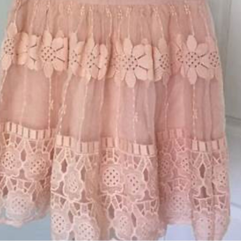 ASTR | Size Sm Skirt. Pretty lace design. Side Zipper. Dry Cleaned.